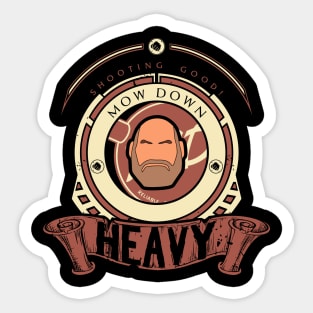 Heavy - Red Team Sticker